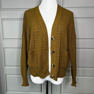 Madewell Green Knit Cardigan